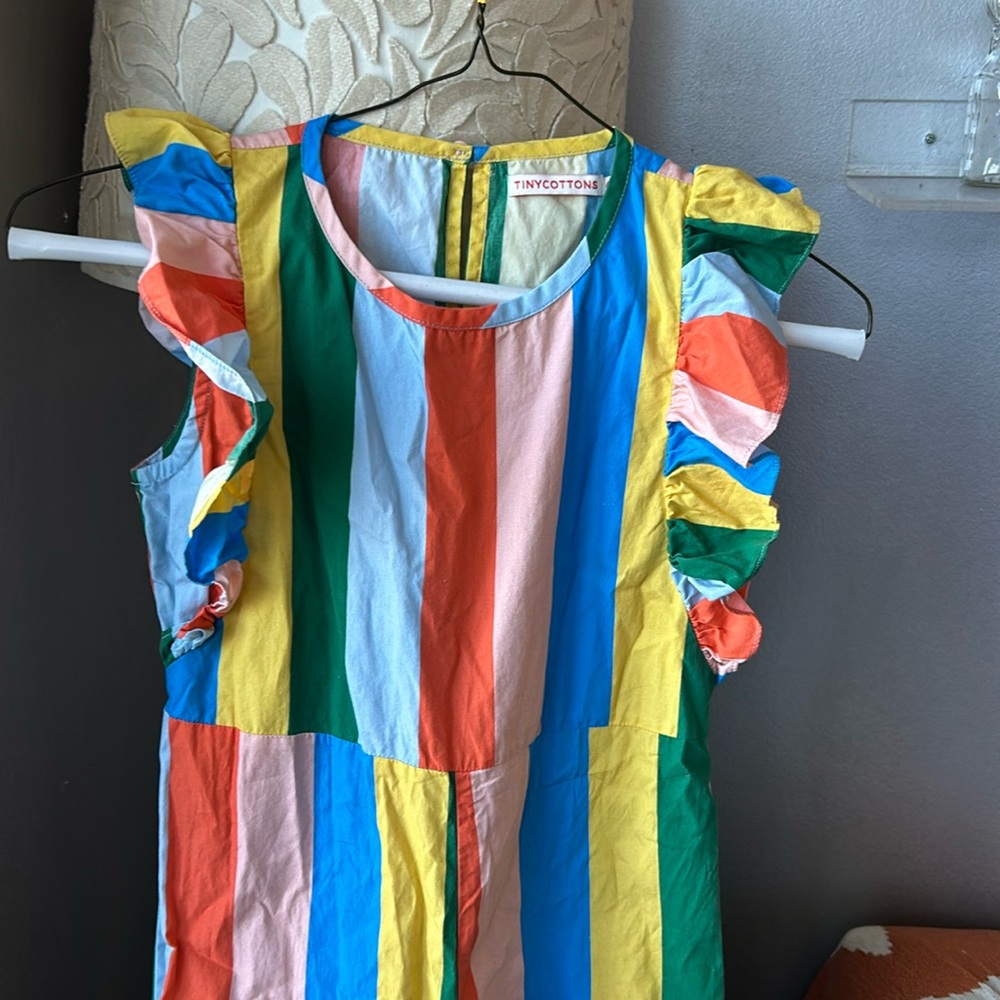 Tinycottons striped jump suit